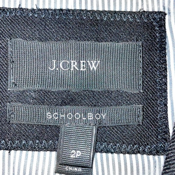 J.Crew Schoolboy Blazer 2P in Black - Picture 4 of 9
